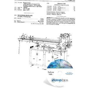  NEW Patent CD for PIPE BENDER AND SWAGER 