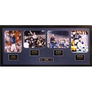  New York Giants Framed Dynasty Collage: Sports & Outdoors