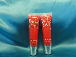 Victorias Secret Beauty Rush Lip Gloss RED DELICIOUS X2  