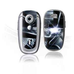  Design Skins for Samsung X640   Chrome Tunnel Design Folie 