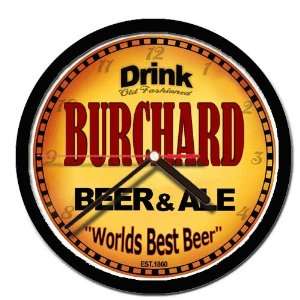  BURCHARD beer and ale cerveza wall clock: Everything Else