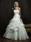 custom A LINE WHITE bridesmaidbrid​al weddingevening d