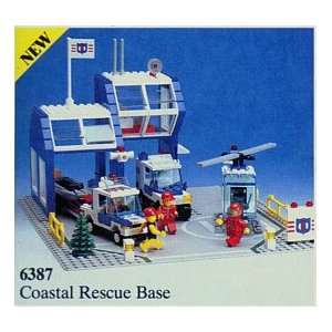  Lego Classic Town Coastal Rescue Base 6387: Toys & Games
