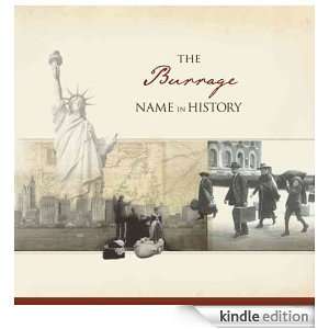 The Burrage Name in History: Ancestry  Kindle Store