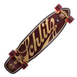 Santa Cruz Pbc Schlitz Flyer Cruzer Complete Skateboard (9.3 x 36)