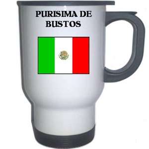  Mexico   PURISIMA DE BUSTOS White Stainless Steel Mug 