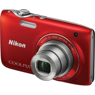 Nikon Coolpix S3100 Digital Camera Red 610563300570  
