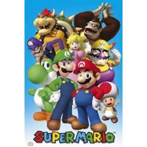  Mario Brothers Super Nintendo 64 Luigi Peach Bowser 