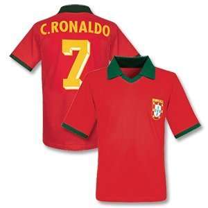   1970s Portugal Home Retro Shirt + C.Ronaldo No.7