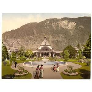  Photochrom Reprint of Interlaken, Kursall, Bernese 