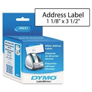  Address Labels 3 1/2 x 1 1/8 White 260/Box Electronics