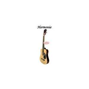  Harmonia Acoustic 34 Inches Half Size Guitar Natural MD 