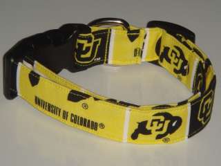 NCAA University of Colorado Buffaloes Dog Collar  