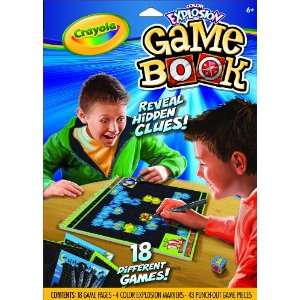  Crayola Color Explosion Game Book Toys & Games