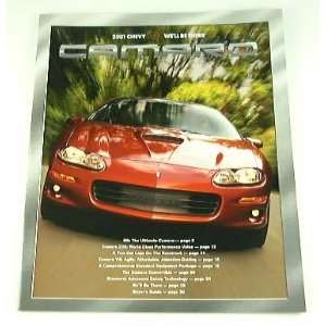   01 Chevrolet Chevy CAMARO BROCHURE Coupe Z28 Conv: Everything Else