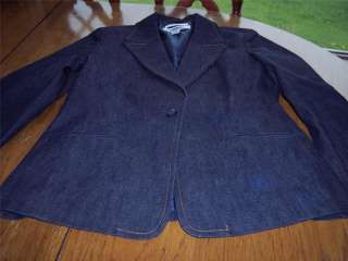 Old Navy Stretch Jean jacket Denim Work WEar Casual Ladies Medium 