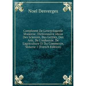   Et Du Commerce, Volume 1 (French Edition) Noel Desverges Books