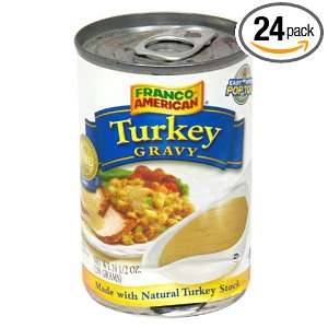 Campbells Turkey Gravy, 10.5 Ounce Cans: Grocery & Gourmet Food