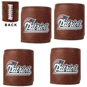   England Patriots NFL Football Can Koozies 4 Pack: Sports & Outdoors