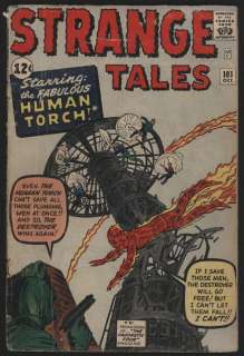 STRANGE TALES #101, 1962, Marvel Comics  