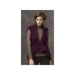   red heart Gabrielles Furry Vest Knit Yarn Kit: Arts, Crafts & Sewing