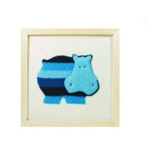 Hippo Wall Art (Colors Will Vary) Toys & Games