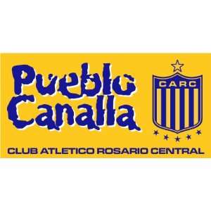   : ARGENTINA ROSARIO CENTRAL P CANALLA BIG FLAG POSTER: Home & Kitchen