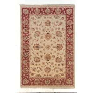   Candice Olson Select Ivory/Red Wool Rug CO31 (8 x 11): Furniture