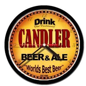  CANDLER beer and ale cerveza wall clock: Everything Else