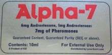 Alpha 7 Womens Unscented Pheromone Cologne  