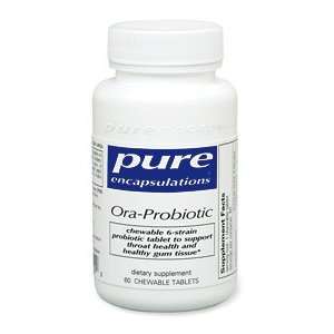  Pure Encapsulations Ora Probiotic 60 Chewable Tablets 