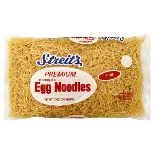  Streits, Noodle Fine, 12 OZ (Pack of 12): Health 