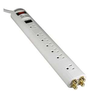   Home Entertainment Surge Protector with 6 Foot Cord: Electronics