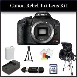 : Canon EOS Rebel T1i Digital SLR Camera Kit. Package Includes: Canon 
