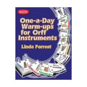   One a Day Warm ups for Orff Instruments Orff Book Musical Instruments
