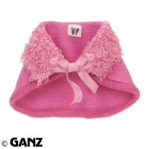  Webkinz Clothing   PINK KNIT CAPELET: Toys & Games