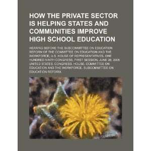 How the private sector is helping states and communities improve high 