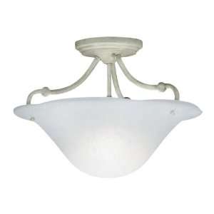  Captiva 1 Light Semi Flush: Home Improvement