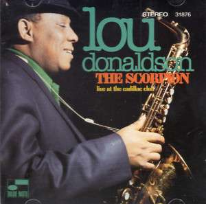   Donaldson The Scorpion Live at the Cadillac CD 724383187621  