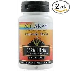  Caralluma 500mg 30 VCAPS 2PACK: Health & Personal Care