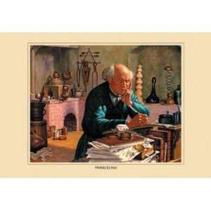  Paracelsus 12x18 Giclee on canvas: Home & Kitchen