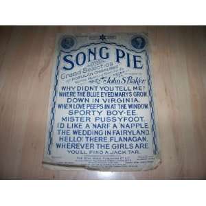  Song Pie: Grand Selection of Popular Choruses (Sheet Music 