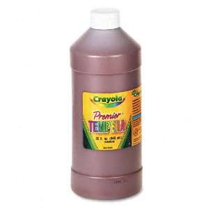  : Crayola® Premier Tempera Paint, Brown, 32 Ounces: Office Products