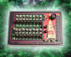 Synthrotek 16 Step deluxe Analog Sequencer synth retro  