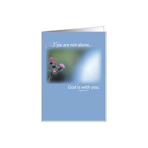  Caregiver Support, Wild Flower, Scripture Card: Health 