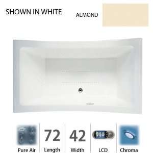 Jacuzzi ALL7242ACR5CXA Almond Allusion 7242 Chroma LCD Right Hand Pure 