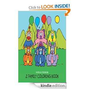 The Z Family Coloring Book Patricia Stevenson  Kindle 