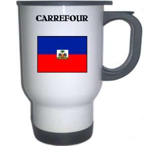  Haiti   CARREFOUR White Stainless Steel Mug Everything 
