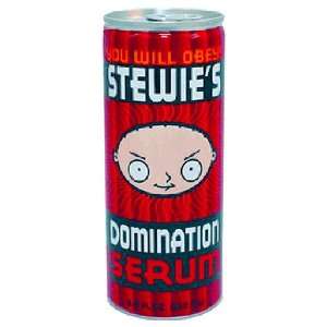  Stewies Domination Serum Energy Drink   Single Can: Toys 