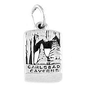  Sterling Silver New Mexico Carlsbad Caverns Charm Jewelry